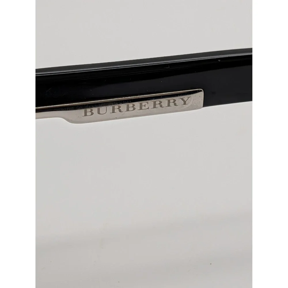 Burberry B 2077 Black Rectangular Eyeglasses Frames Italy 52-16-140